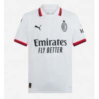 Maglia Calcio AC Milan Alvaro Morata #7 Seconda Divisa 2024-25 Manica Corta